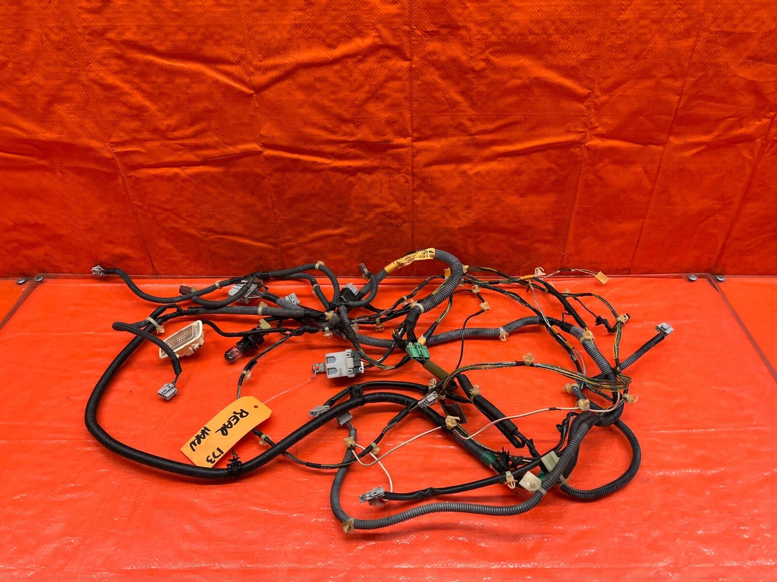 96 98 HONDA CIVIC EX & HX 2D REAR TAIL LIGHT LAMP TRUNK WIRING WIRE HARNESS #1730