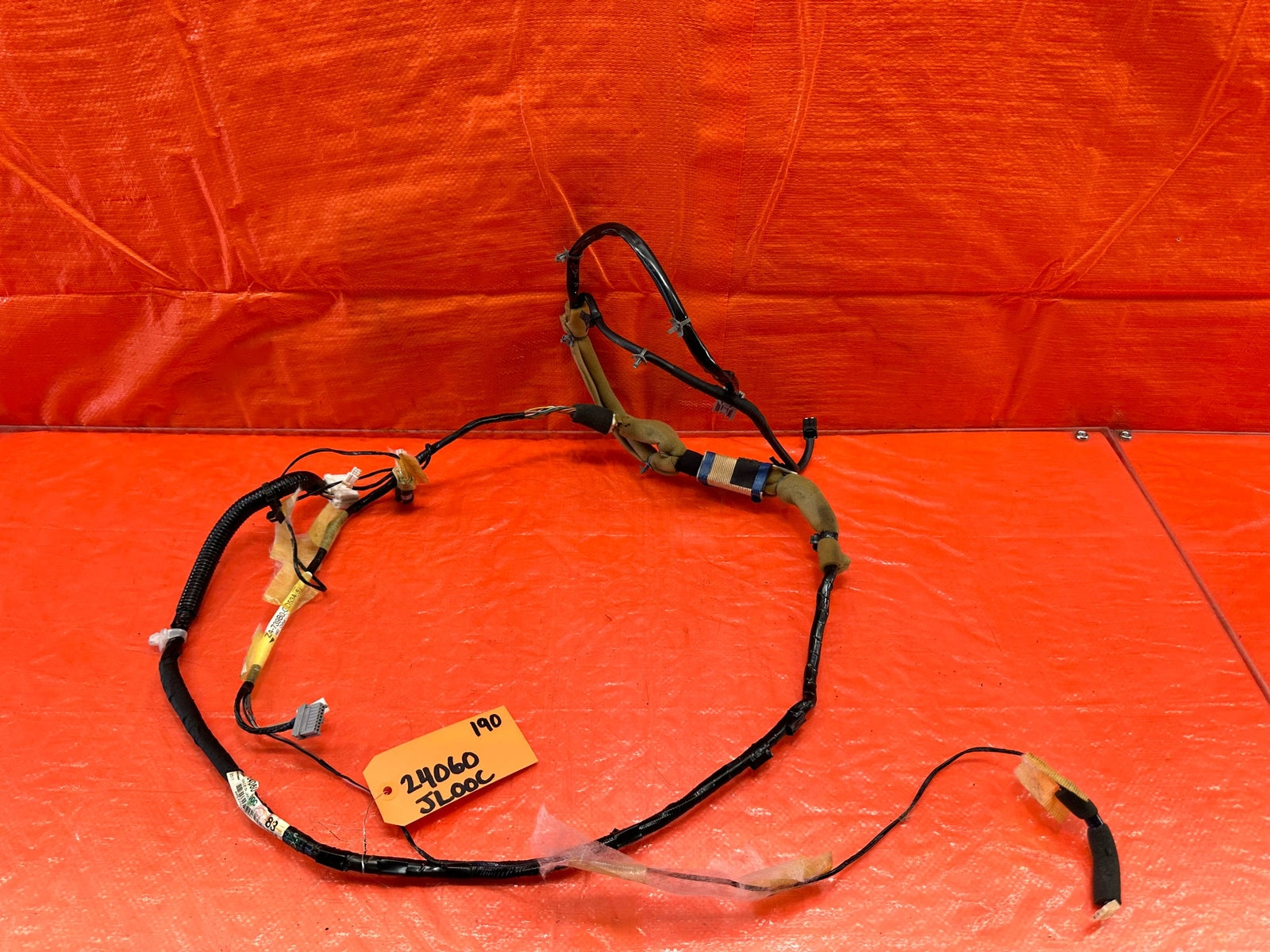 08 10 INFINITI G37 2D COUPE   SUNROOF WIRE HARNESS WIRING LOOM   OEM FACTORY 1900