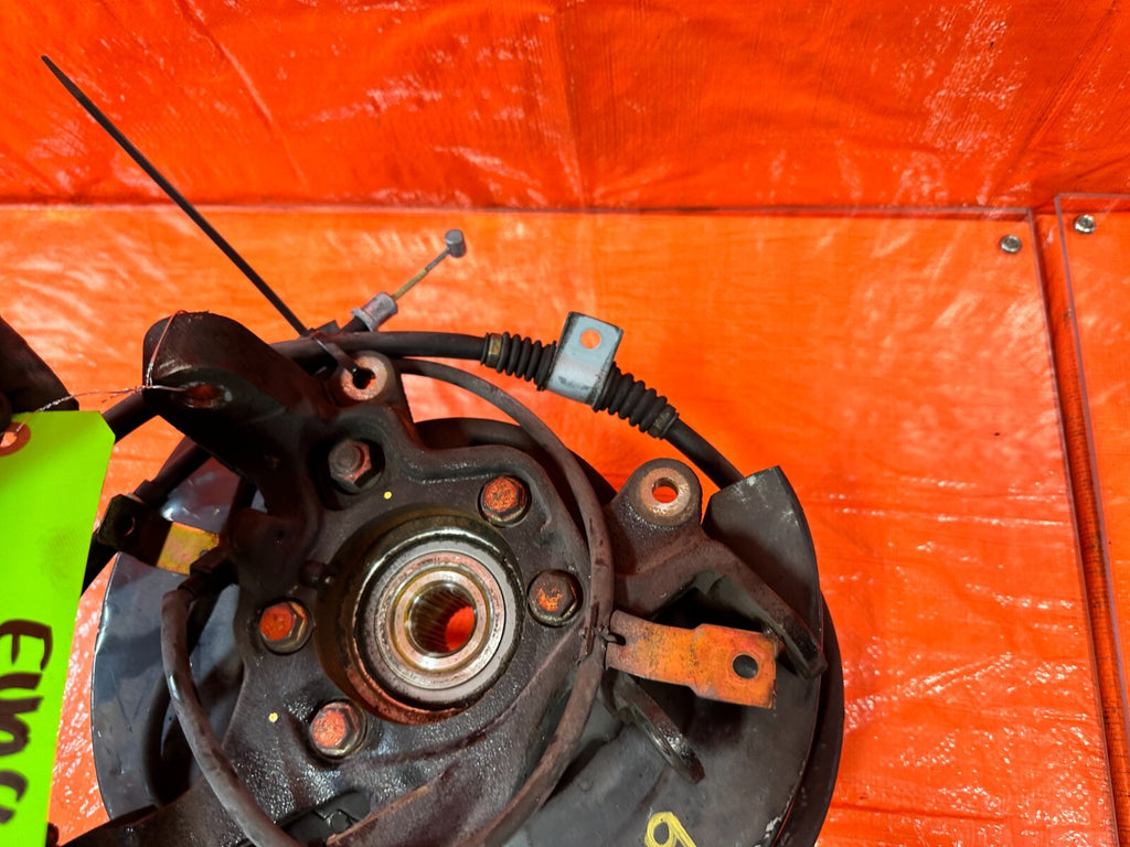 03 06 LANCER EVOLUTION VIII 8 EVO IX 9   RIGHT REAR  SPINDLE KNUCKLE HUB11