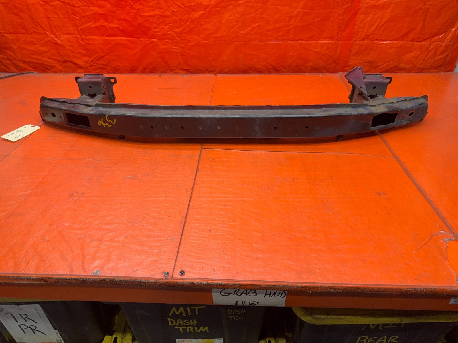 97 01 HONDA PRELUDE 2.2L FRONT BUMPER REINFORCEMENT CRASH BEAM BAR OEM #3360
