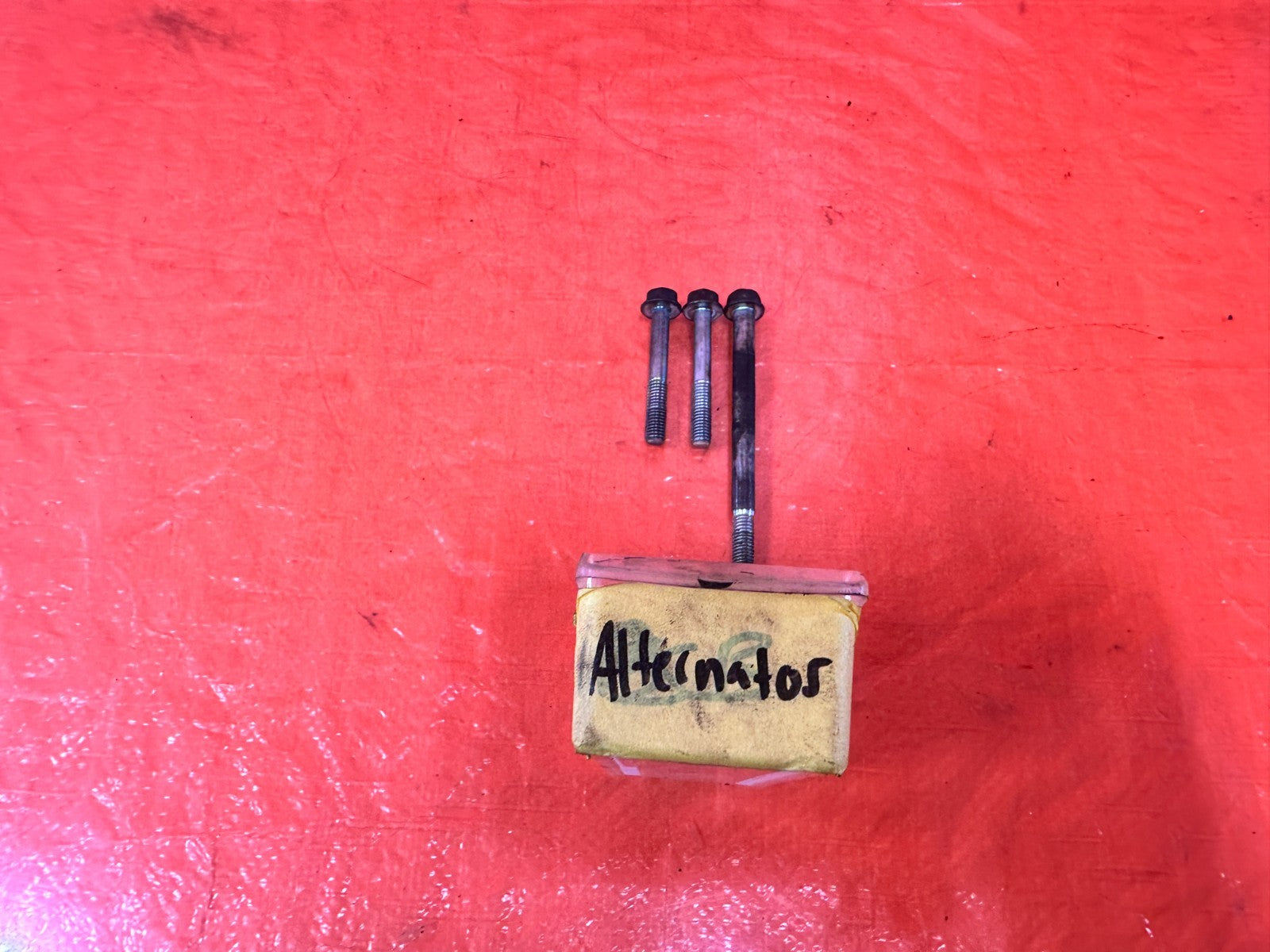 04 08 ACURA TSX   K24A2 ALTERNATOR BOLTS AHRDWARE   OEM #3040