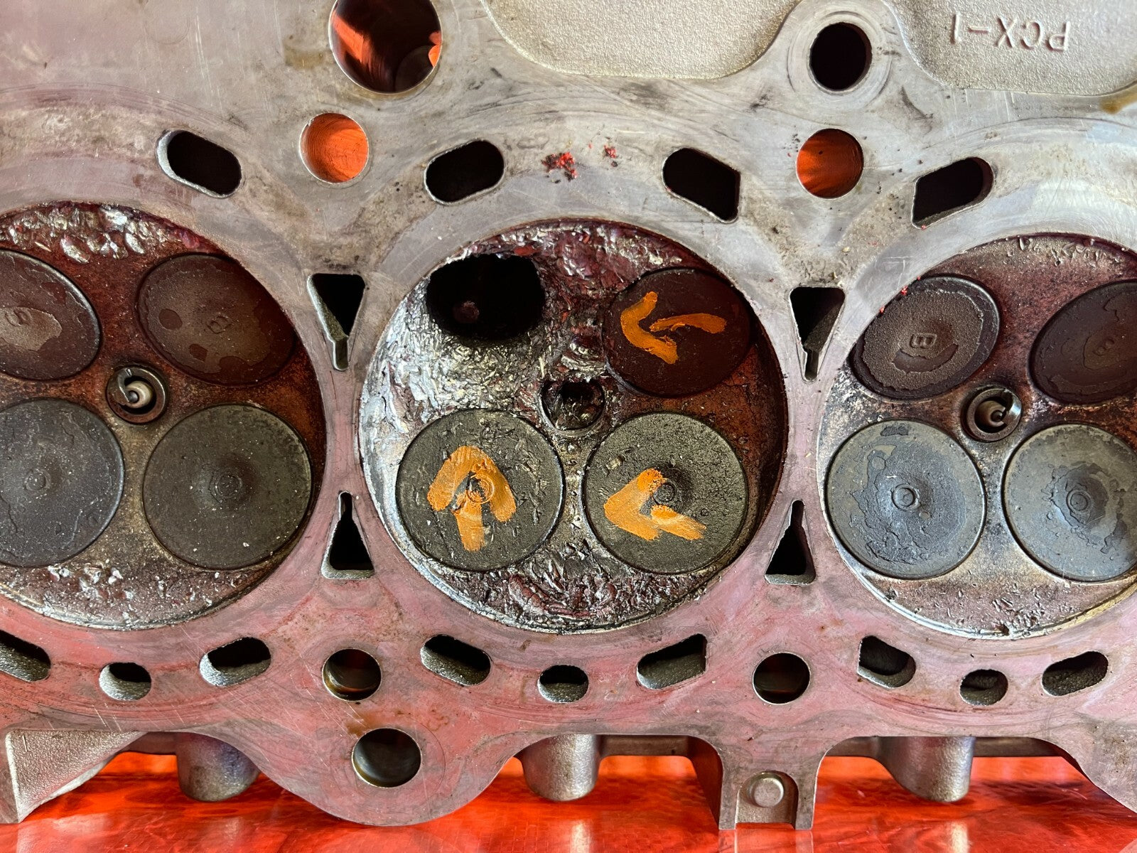 00 05 HONDA S2000 F22C1 F20C1  CYLINDER HEAD    CORE      DAMAGED  OEM1
