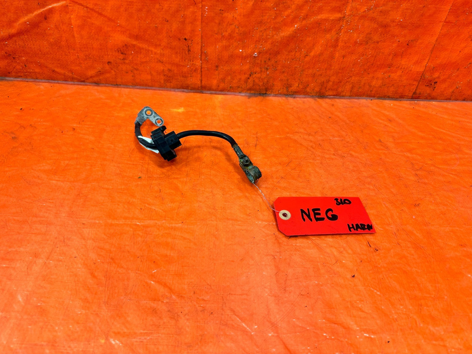 09 15 INFINITI G37   NEGATIVE TERMINAL BATTERY GROUND WIRE HARNESS   OEM 3100