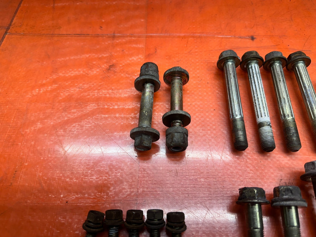 97 01 HONDA PRELUDE 2.2L REAR TRAILING ARM BOLTS HARDWARE OEM #3367