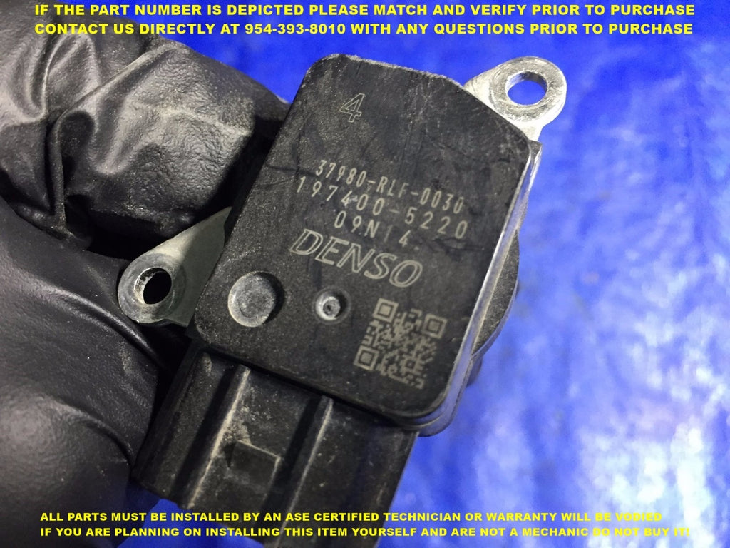 08 09 10 11 12 Honda Accord CRV Mass air flow meter sensor 37980 R11 A010 M1 OEM1