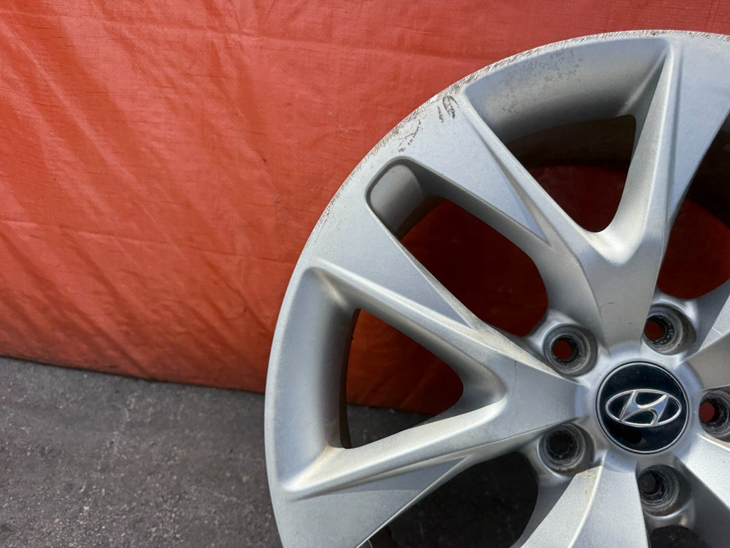 13 16 HYUNDAI GENESIS COUPE  FRONT WHEEL RIM 18x7.5 +32   OEM FACTORY #326 27