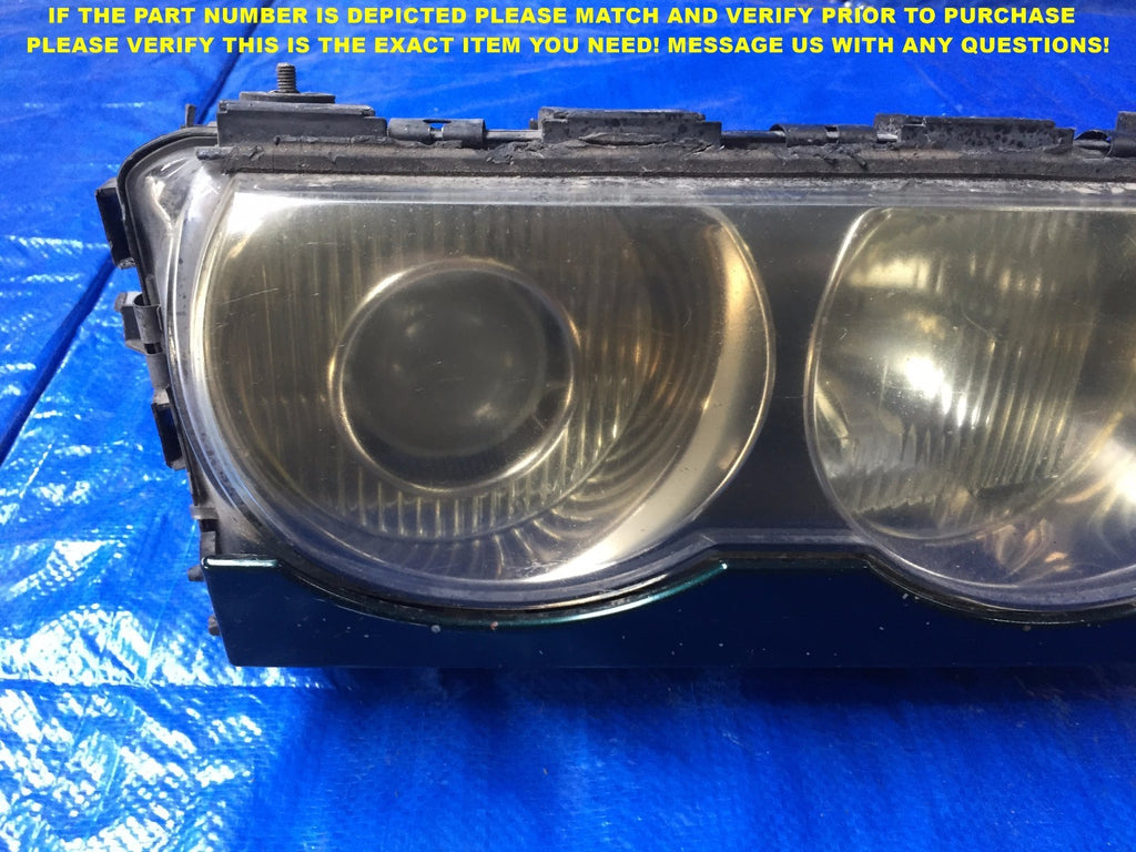 OEM 1999 2000 2001 99 00 01 BMW 745I HID DRIVER LEFT HEADLIGHT PART # 13056303262