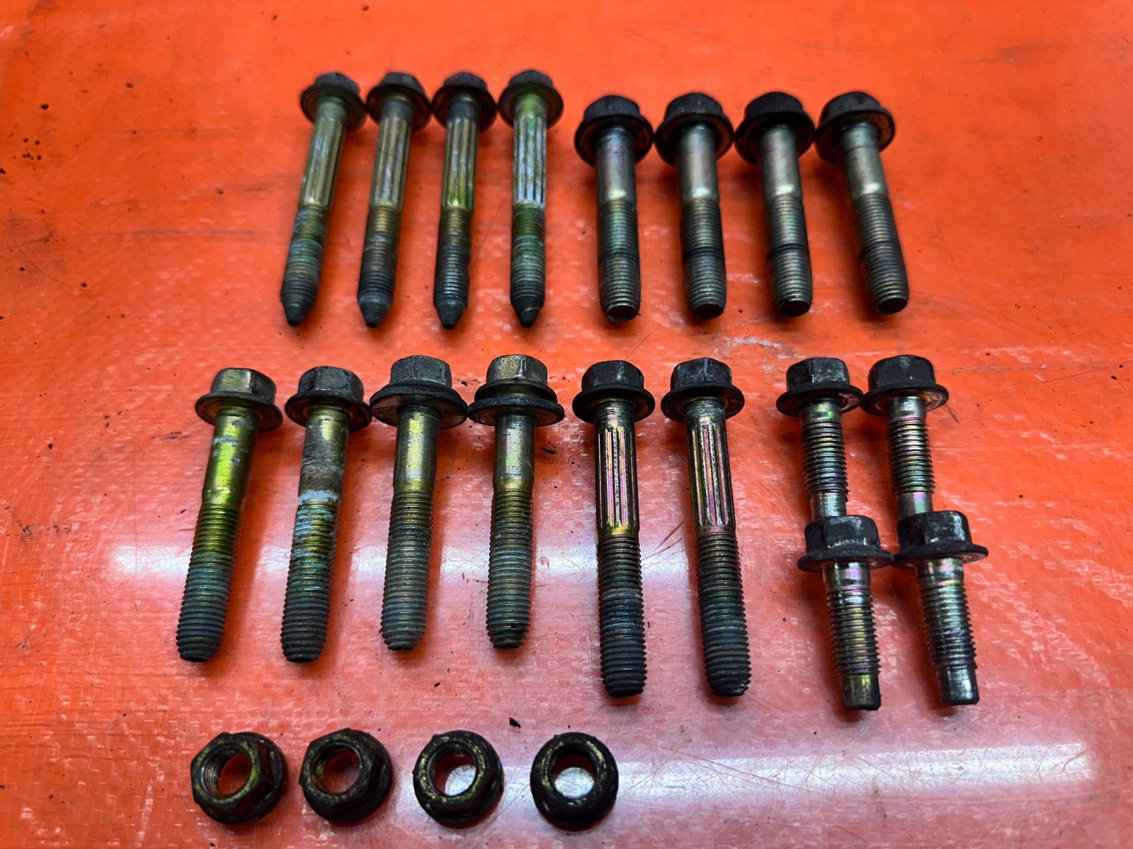1994 2001 ACURA INTEGRA REAR TRAILING ARM BUSHING STRUCTURAL BOLTS #3315