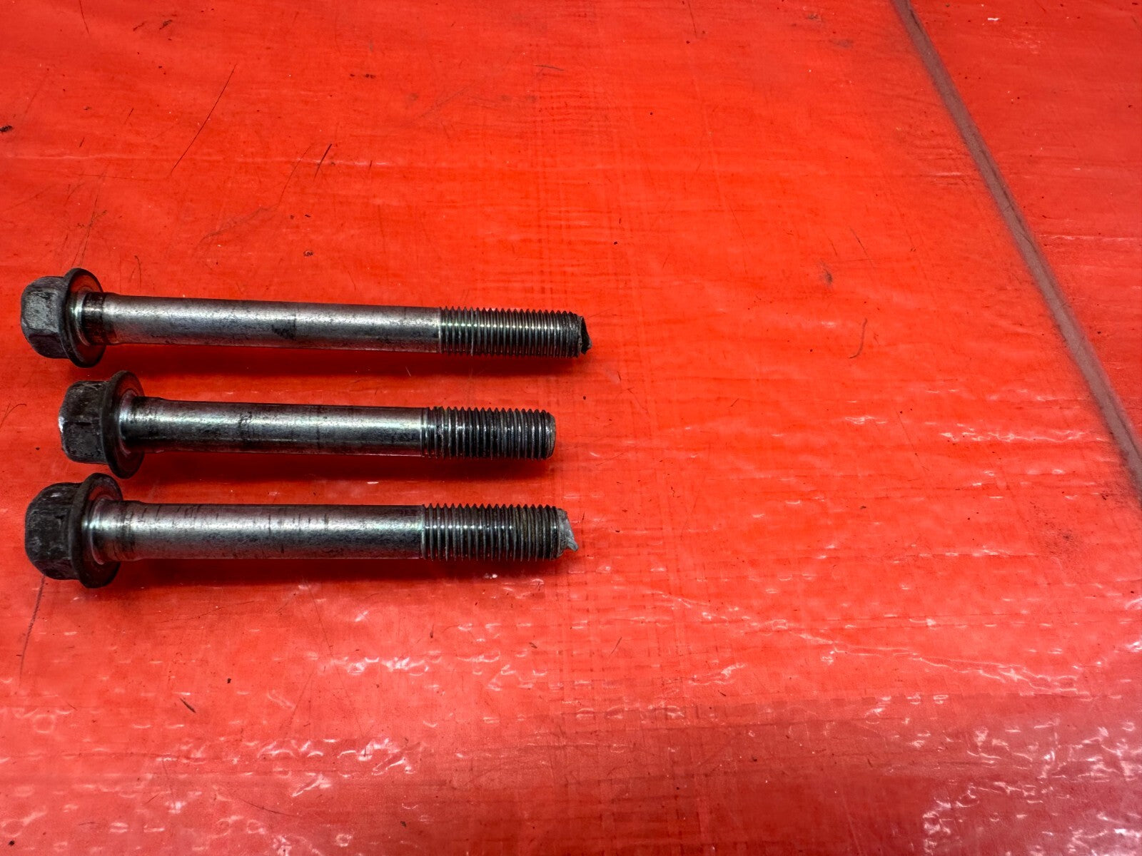 09 14 ACURA TSX   PASSENGER RIGHT ENGINE MOTOR MOUNT BOLTS HARDWARE   OEM #2331