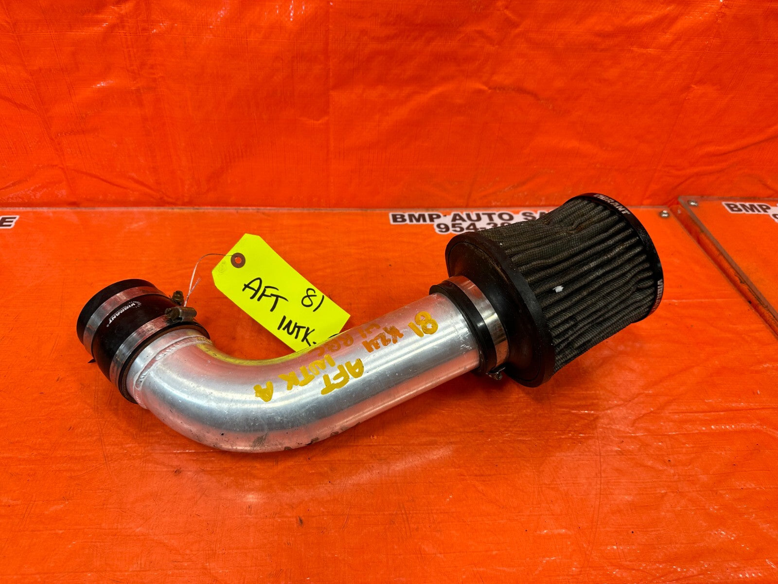 02 06 ACURA RSX TYPE S   RAM AIR INTAKE   FOR K24 SWAP WITH RBC INTAKE MANIFOLD0