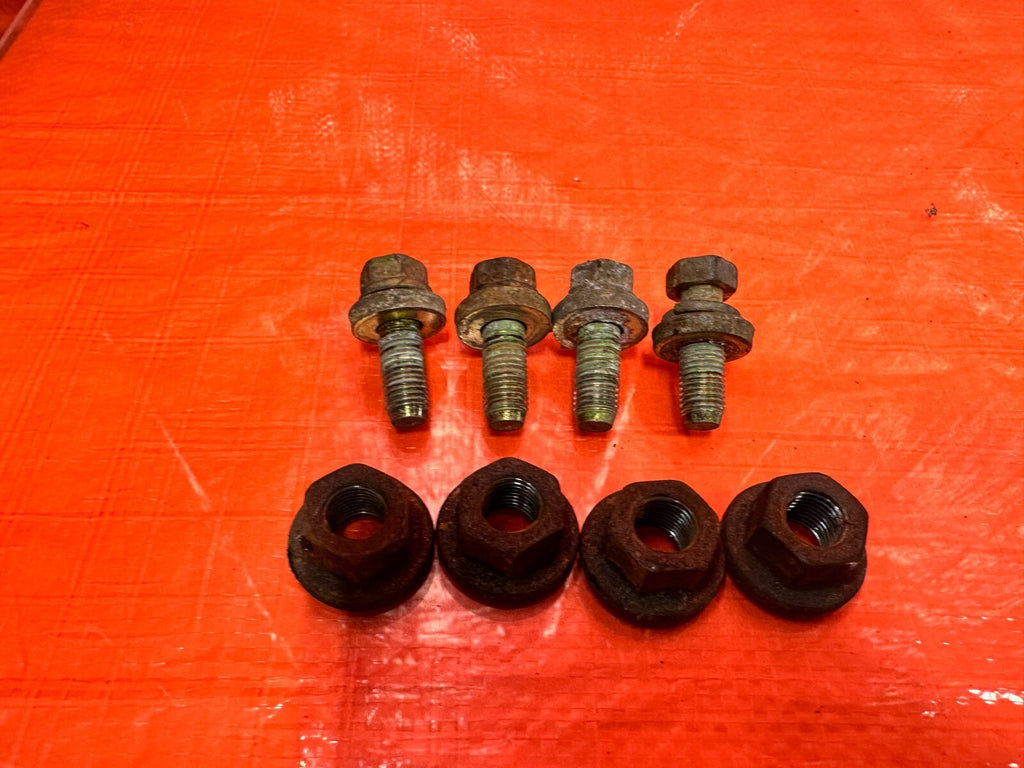 90 93 MAZDA MX 5 MIATA   FRONT SUBFRAME CROSSMEMBER BOLTS HARDWARE   OEM #2676