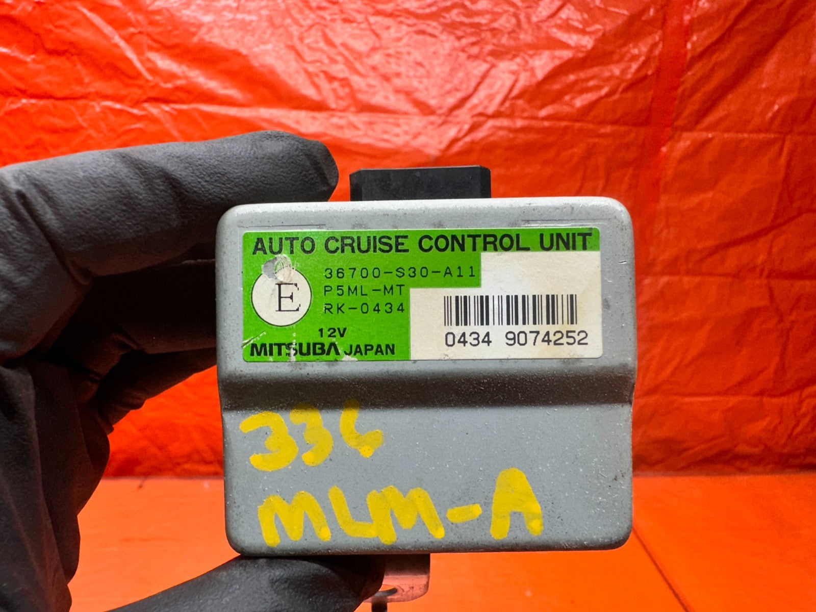 97 01 HONDA PRELUDE 2.2L CRUISE CONTROL MODULE UNIT 36700 S30 A11 OEM #3364