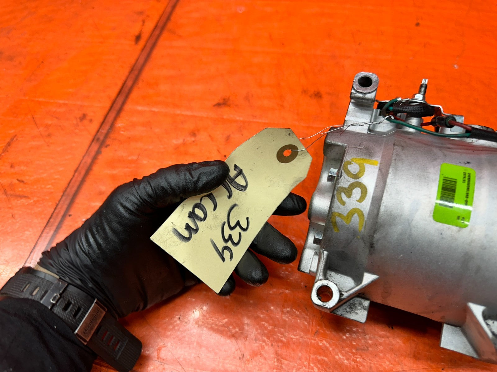 04-05 ACURA TSX 2.4L K24A2 AIR CONDITIONING AC COMPRESSOR PUMP OEM #33914