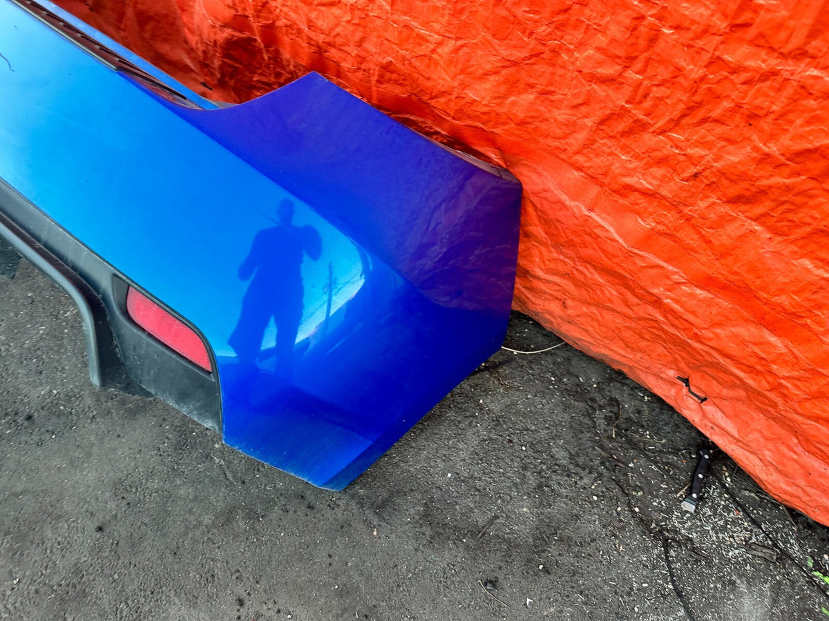 08-14 SUBARU IMPREZA WRX & STI WAGON - REAR BUMPER COVER - BLUE COLOR - OEM 2834