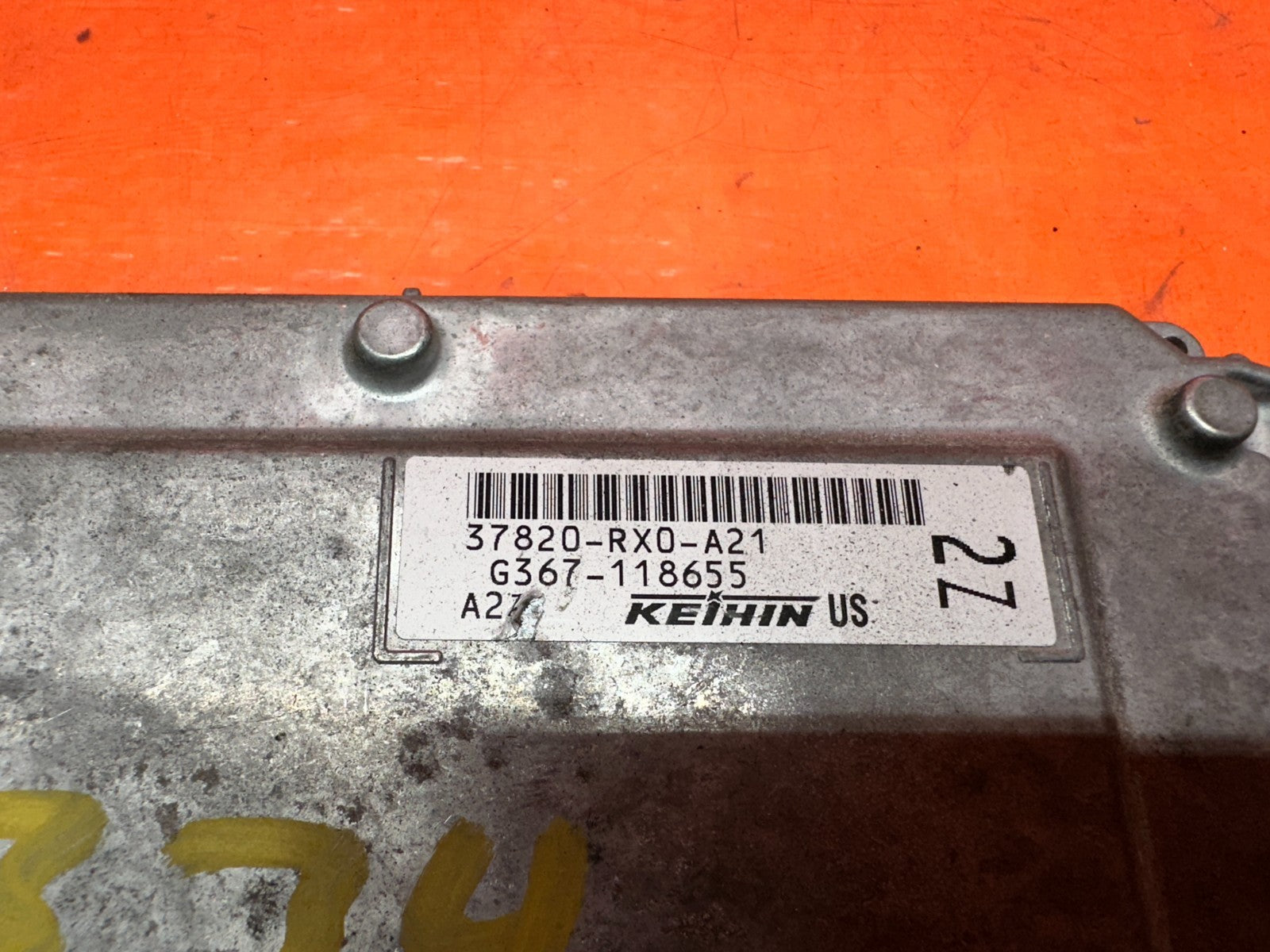 13 15 HONDA CIVIC SI 2.4L ECU FUSE BOX IGNITION SWITCH IMMOBILIZER KEY SET 3345