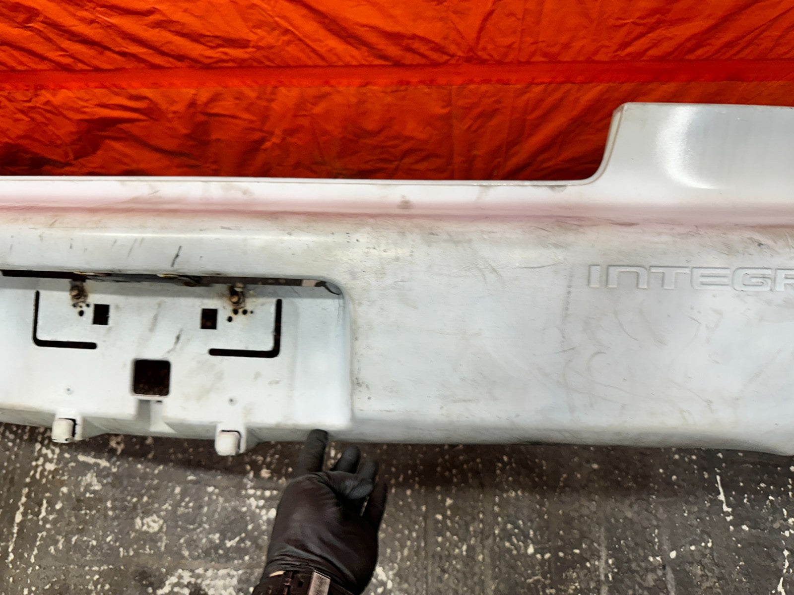 94-01 ACURA INTEGRA 4D SEDAN REAR BUMPER COVER ASSEMBLY OEM #3408