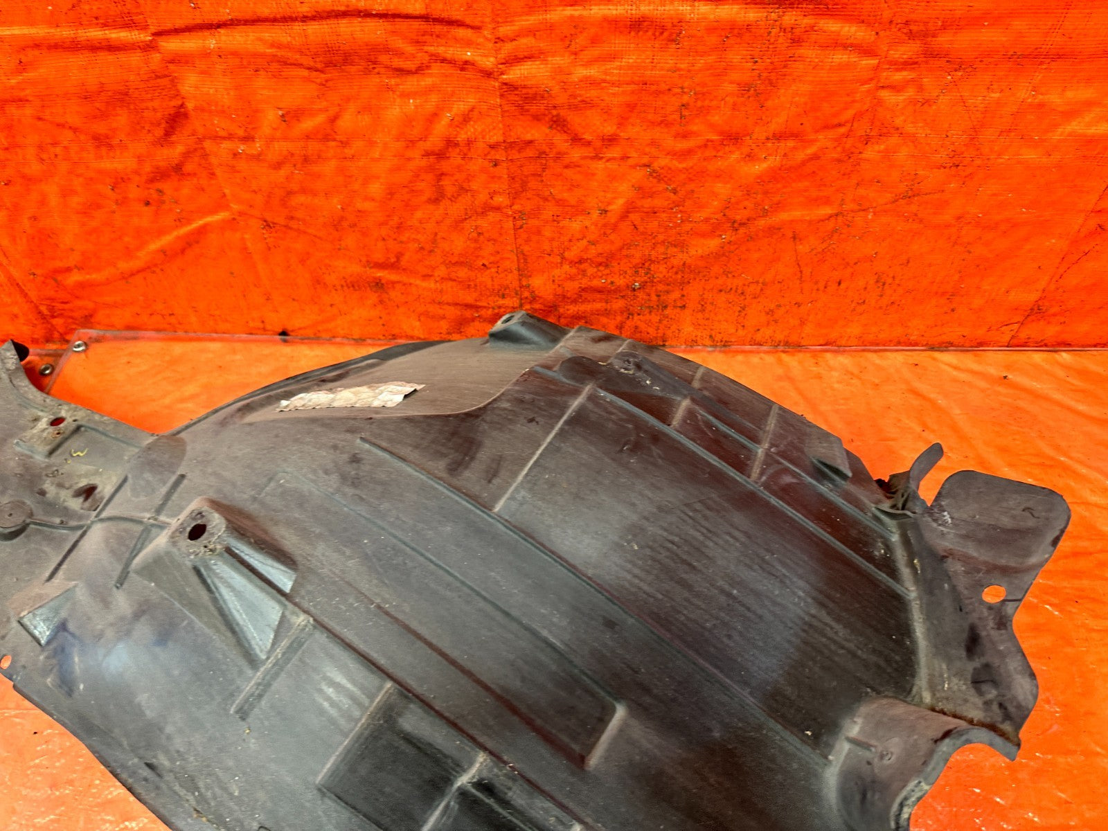 08 15 INFINITI G37 Q60 LEFT DRIVER FRONT FENDER REAR SPLASH SHIELD OEM #3293