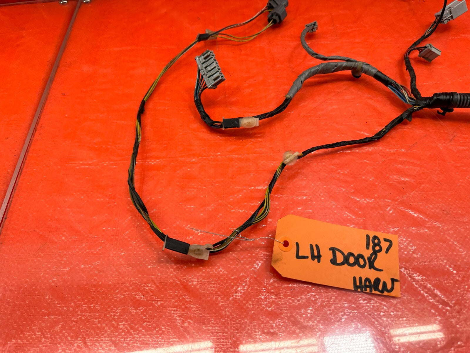 02 05 HONDA CIVIC SI EP3 HATCH DRIVER LEFT DOOR WIRING HARNESS WIRE LOOM OEM 1879