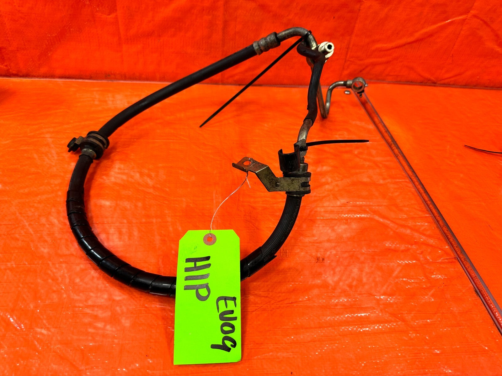 03 06 LANCER EVOLUTION VIII 8 EVO IX 9   HIGH PRESSURE POWER STEERING HOSE LINE9