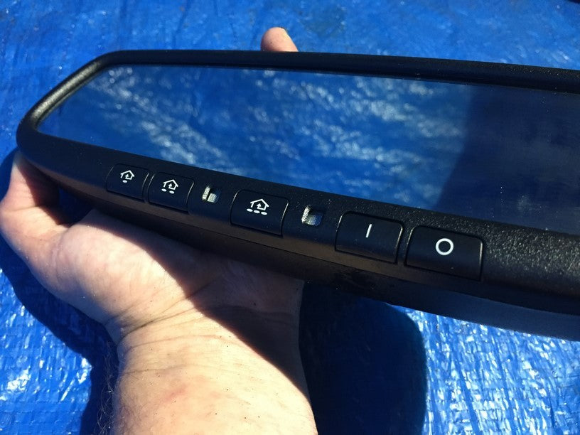 OEM 2009 G37 AWD G37X SEDAN 4D REAR VIEW MIRROR ASSEMBLY #11123
