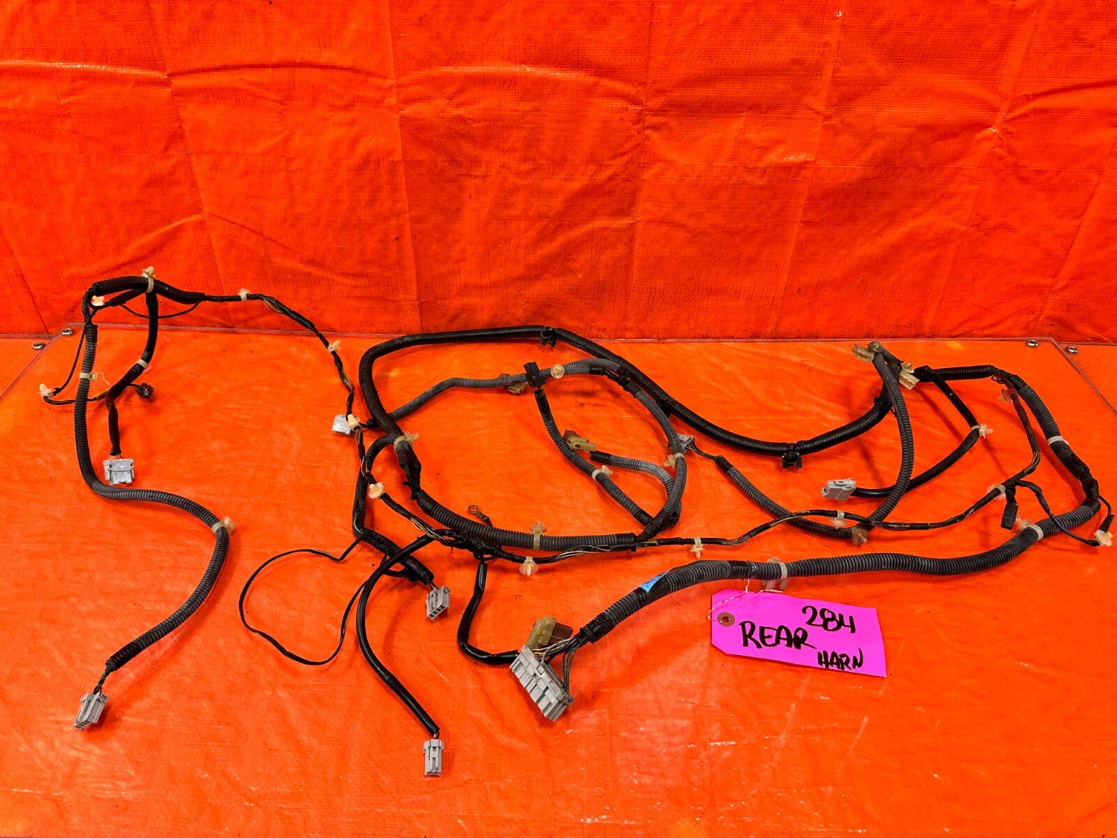 96 98 HONDA CIVIC EX & HX 2D REAR TAIL LIGHT LAMP TRUNK WIRING WIRE HARNESS #2840
