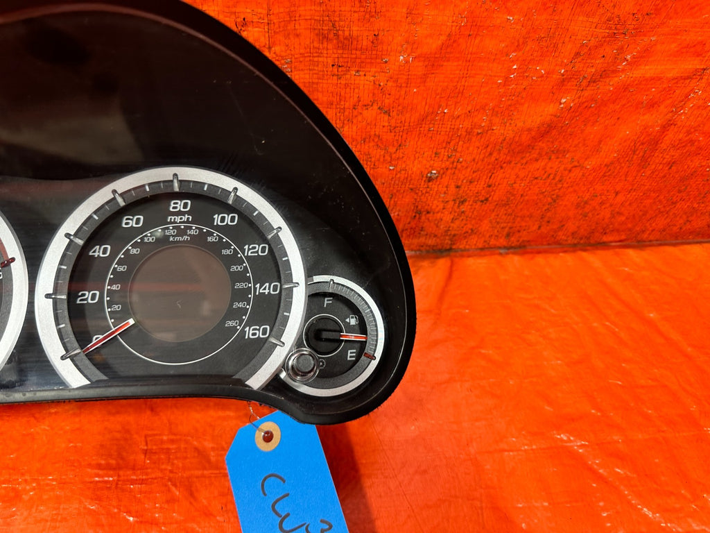 09 10 ACURA TSX AUTOMATIC   AUTOMATIC INSTRUMENT GAUGE CLUSTER SPEEDOMETER2