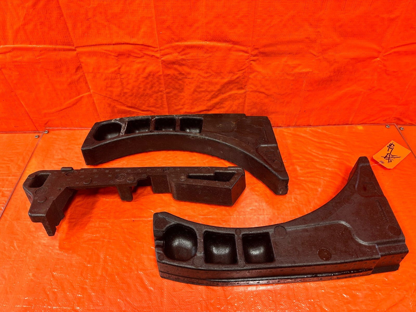 92 94 LEXUS SC300   REAR SPARE TIRE FOAM COVER STYROFOAM PADDING TRIM   OEM #27613