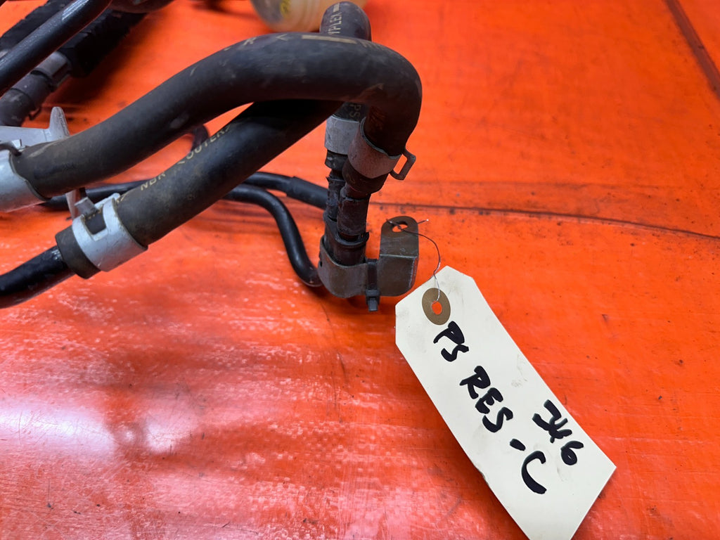 03-08 NISSAN 350Z POWER STEERING LINES TO RACK COMPLETE & COOLER TOO OEM #3465