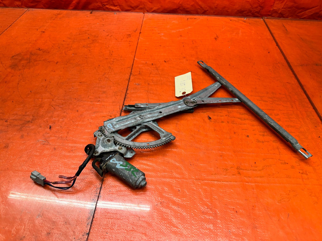 92 96 HONDA PRELUDE LEFT DRIVER WINDOW REGULATOR OEM #3328