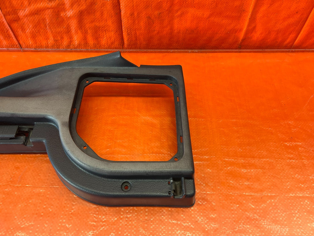 90 93 ACURA INTEGRA 2D RS   DRIVER LEFT CARGO COVER TRIM BRACKET BLUE OEM #1549