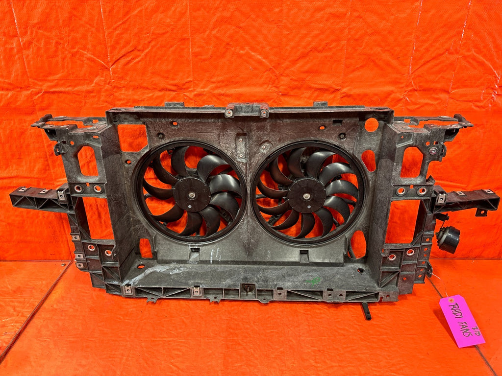 08 15 INFINITI G37 COUPE & CONVERTIBLE   PLASTIC FRONT RADIAOTR SUPPORT W/ FANS0