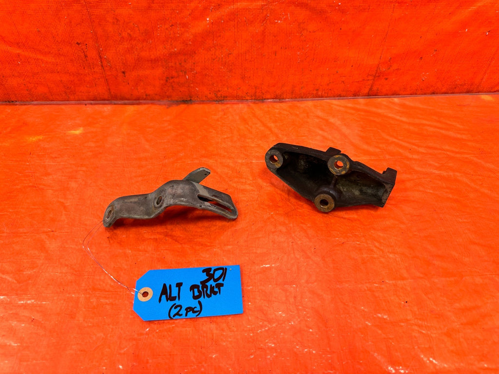 97 01 HONDA CR V B20 B20B B20Z   ALTERNATOR MOUNTING BRACKET SET OEM FACTORY 3011