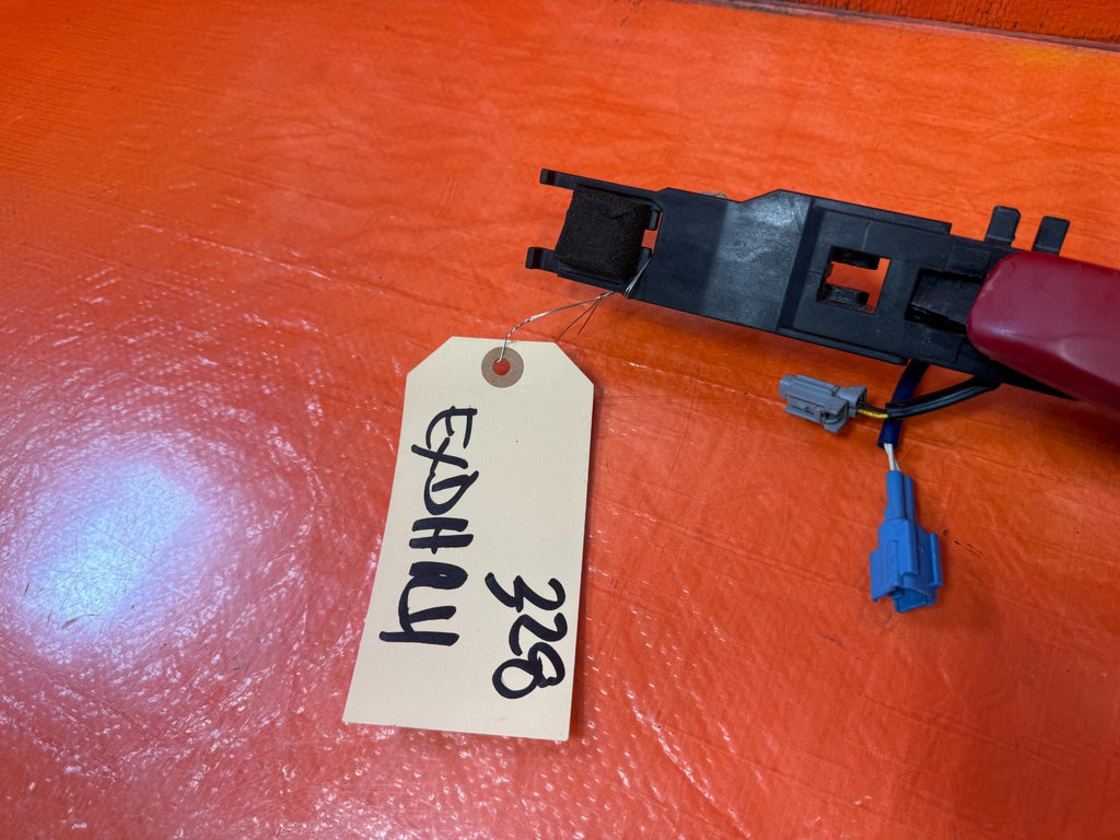 08 13 INFINITI G37 COUPE 2D   RIGHT FRONT EXTERIOR DOOR HANDLE RED   OEM #3286