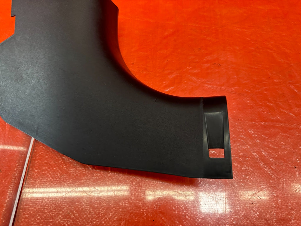 11 15 LANCER EVOLUTION X 10   KICK PANEL   PASSENGER RIGHT   BLACK   OEM #2064