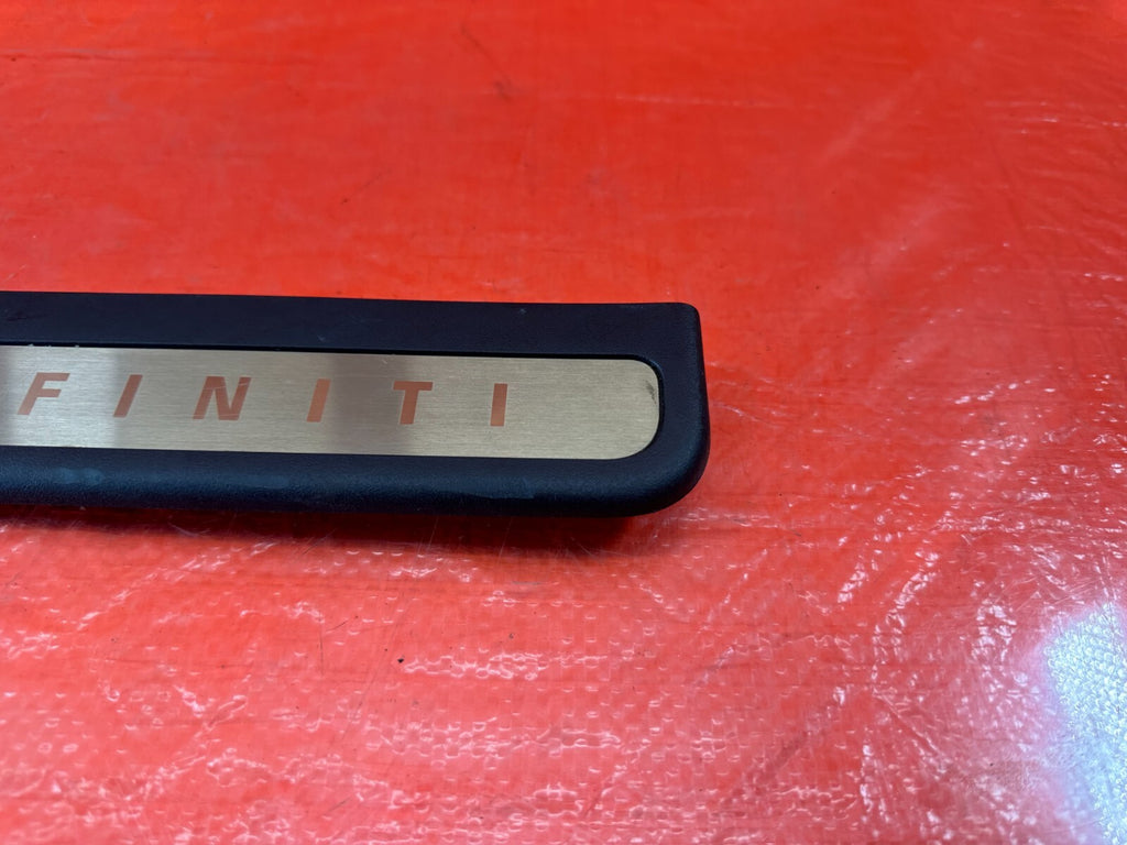 07 13 INFINITI G35 SEDAN REAR LEFT RIGHT FLOOR PILLAR DOOR SILL SCUFF PLATE 192 4