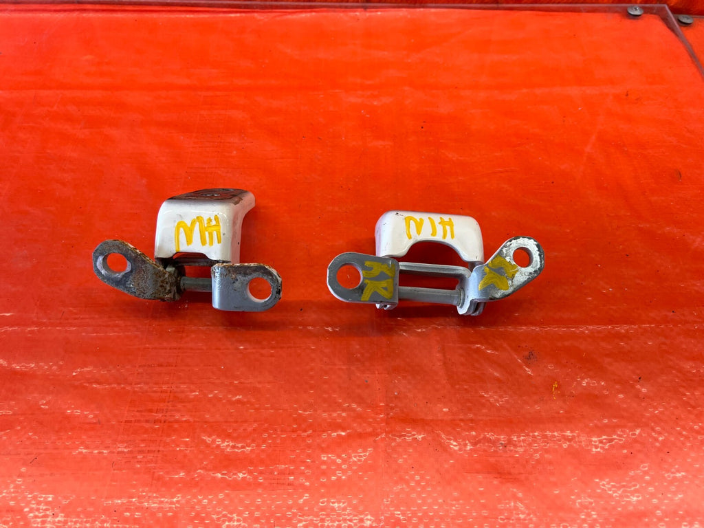 09 14 ACURA TSX   PASSENGER RIGHT REAR DOOR HINGE SET UPPER LOWER   OEM #1586