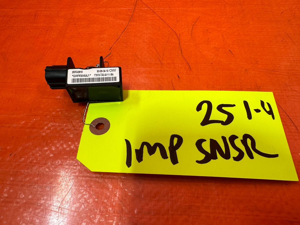 08 12 HONDA ACCORD SEDAN SATELLITE SAFING SENSOR 77975 TA0 A11 OEM 251 40