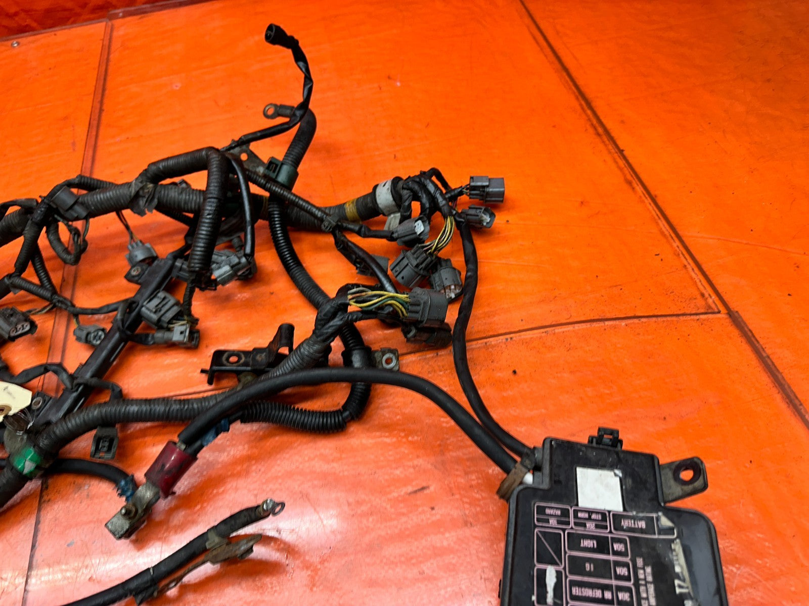 94-01 ACURA INTEGRA B18B1 AUTOMATIC ENGINE MOTOR WIRE WIRING HARNESS OEM #3407