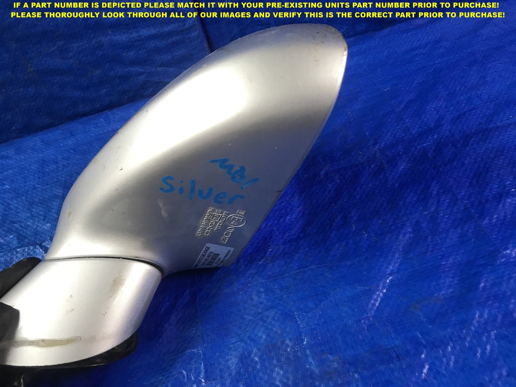 OEM 2000 2001 2002 2003 2004 2005 HONDA S2000 DRIVER LEFT MIRROR SILVER FLAW2