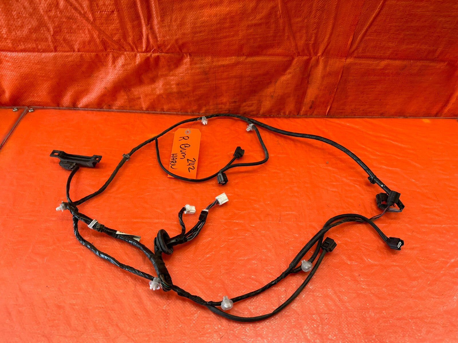 2017 17 INFINITI Q50 RED SPORT 400 REAR BUMPER WIRE HARNESS WIRING LOOM OEM #2420