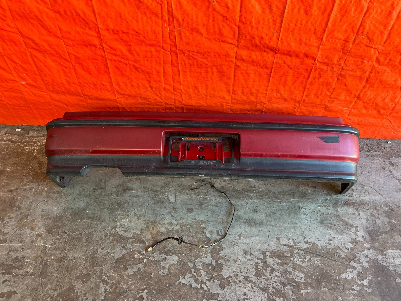 90 91 HONDA CRX   REAR BUMPER COVER   OEM FACTORY #1570
