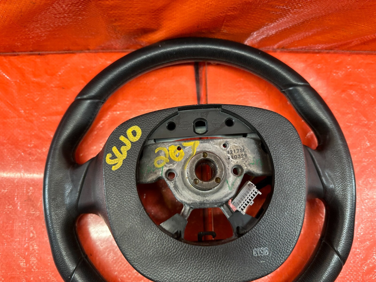 08 15 INFINITI G37 & Q60    2D COUPE  STEERING WHEEL   WEAR READ DESC   OEM #20719