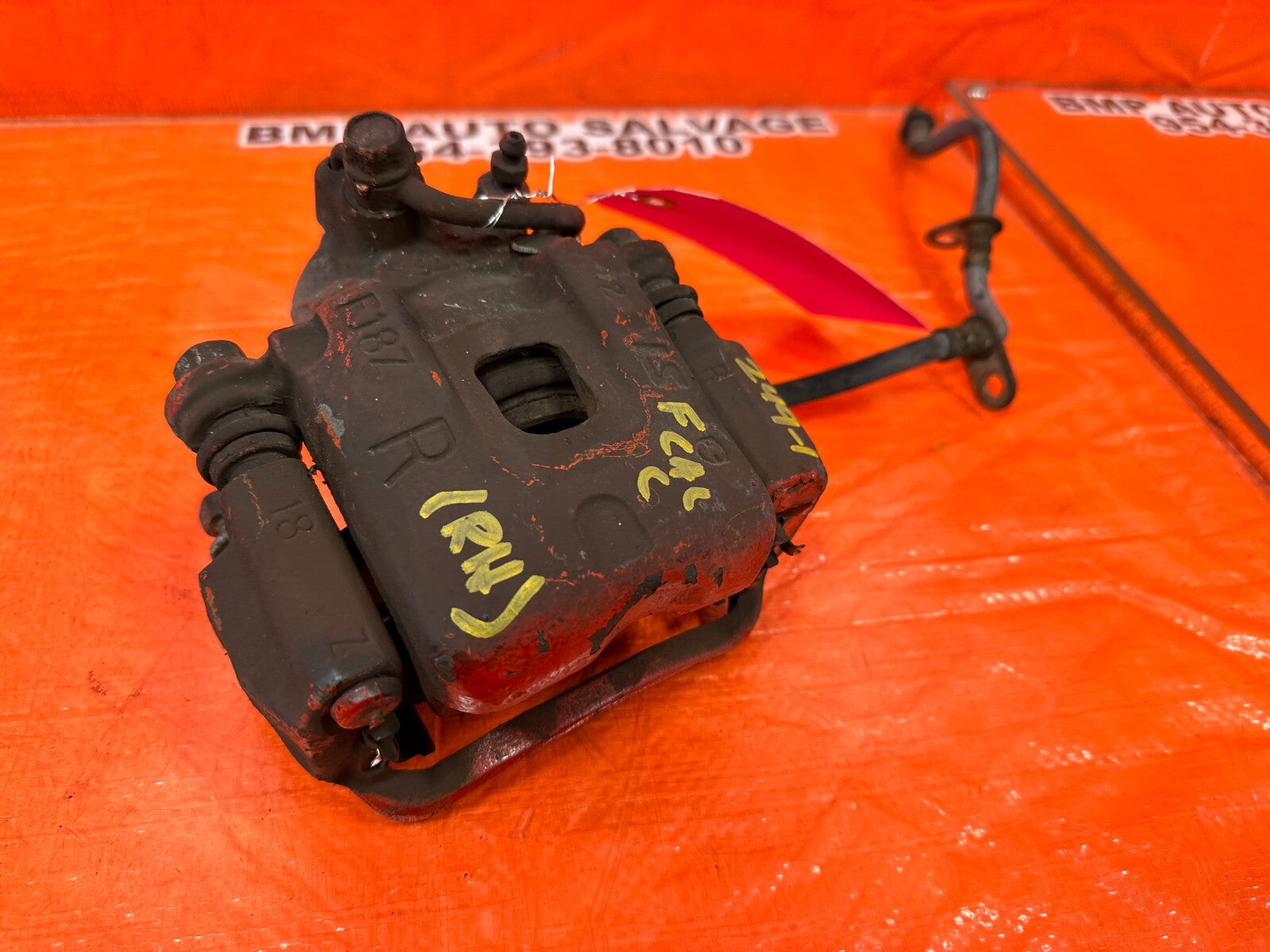 95 04 TOYOTA TACOMA   2.4L   PASSENGER RIGHT FRONT BRAKE CALIPER OEM FACTORY 2496