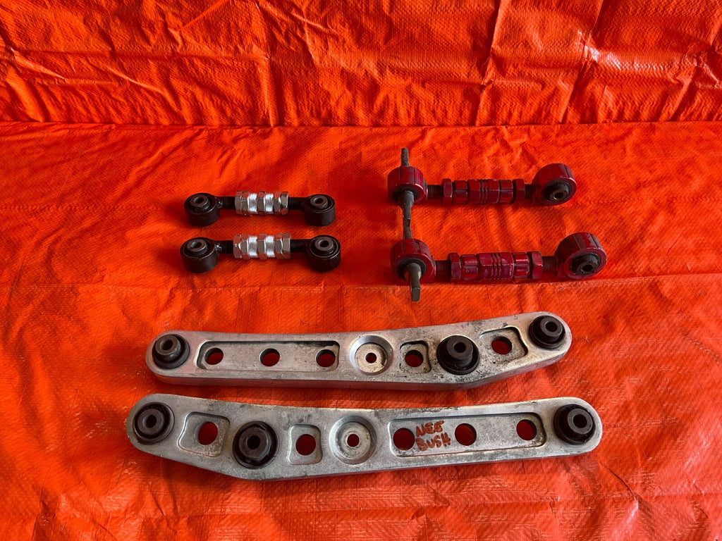 94 01 ACURA INTEGRA   ALUMINUM REAR LOWER CONTROL ARM SET W/ ADJUSTABLE ARMS 6