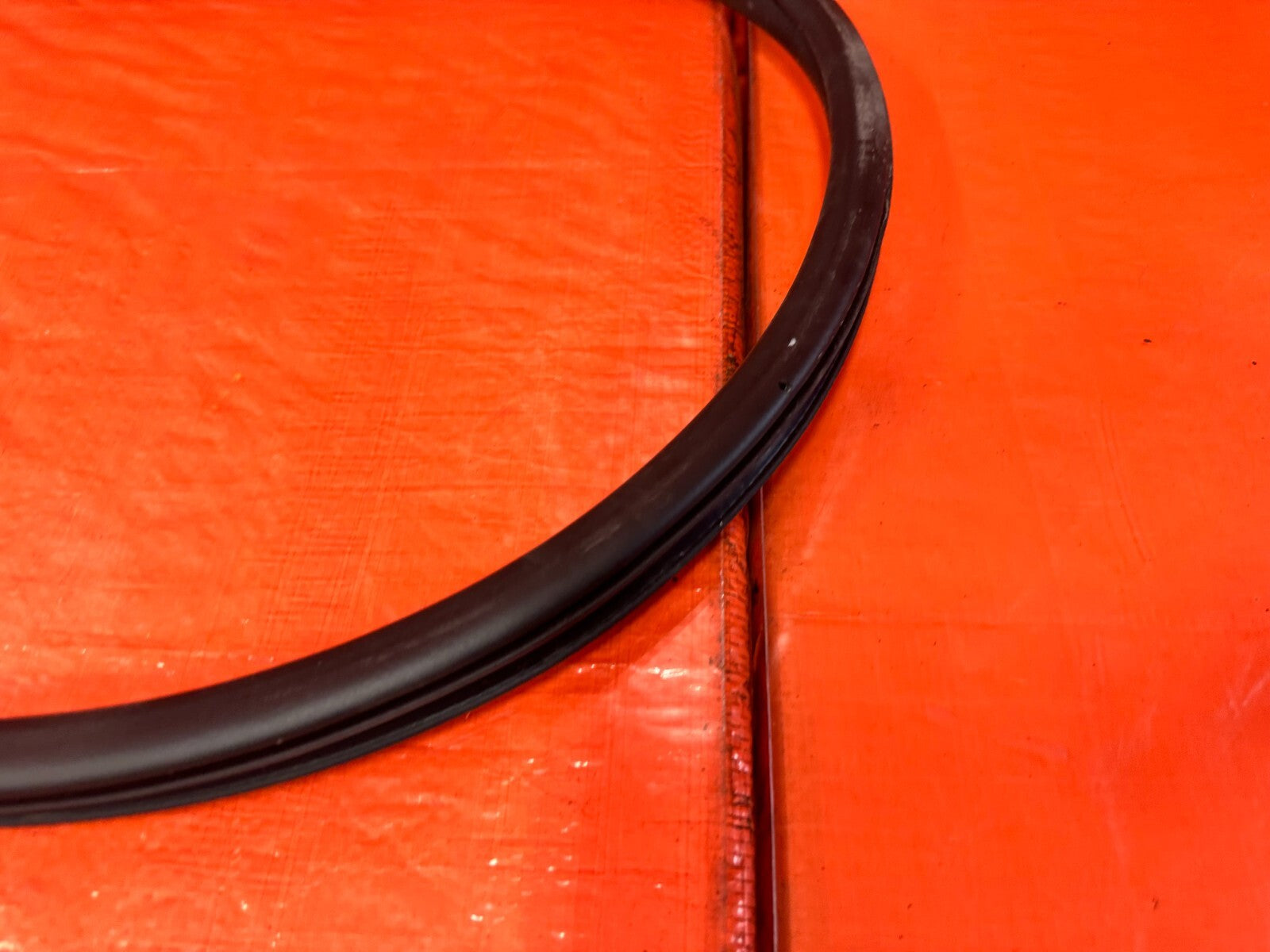 08 14 SUBARU WRX WAGON   CHASSIS TO DOOR OPEN TRIM WEATHER STRIP RIGHT REAR #2835