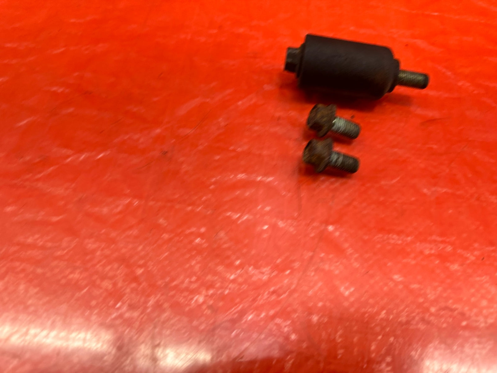 02 05 HONDA CIVIC SI EP3 HATCH   REAR TRANSMISSION MOUNT BOLTS HARDWARE OEM #2138