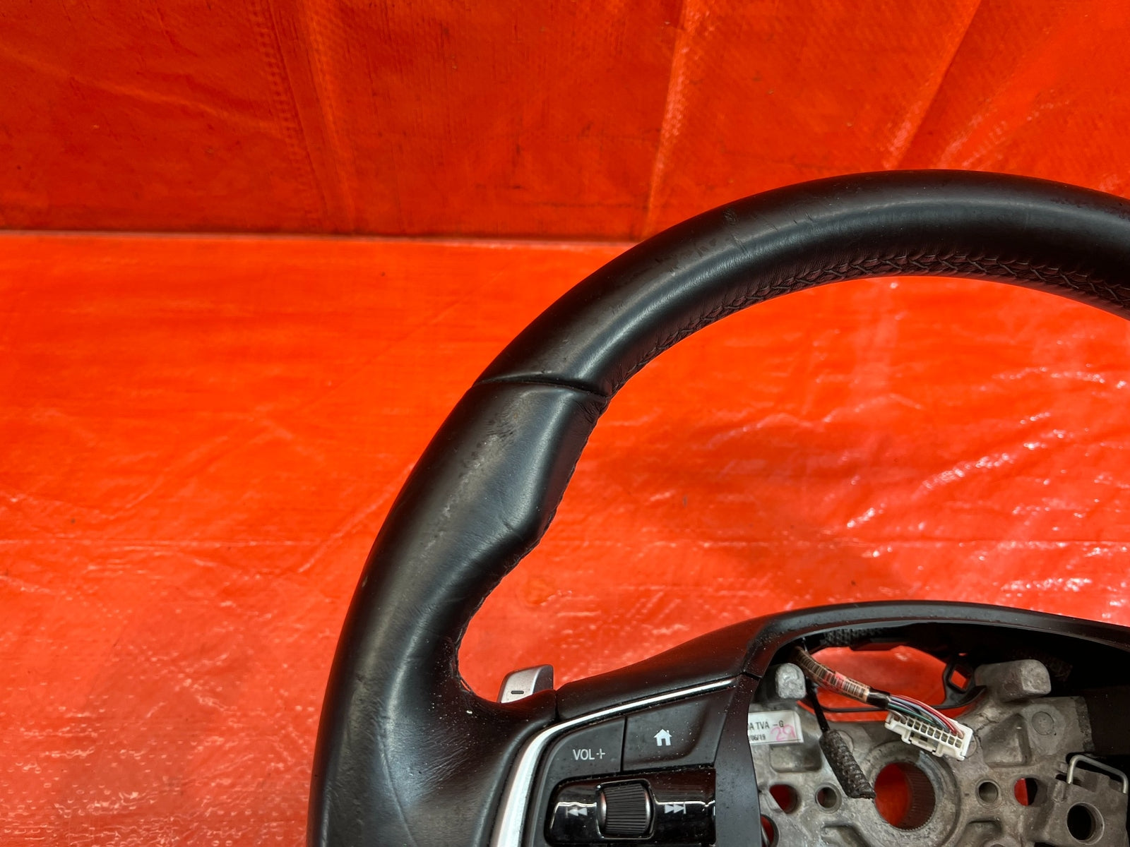 18 21 HONDA ACCORD EX L & SPORT   BLACK LEATHER STEERING WHEEL W/ PADDLE SHIFTER9