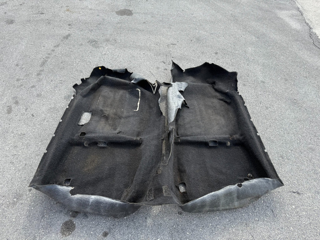 93 97 HONDA DEL SOL   INTERIOR FLOOR CARPET RUG MAT   BLACK IN COLOR   OEM #2950