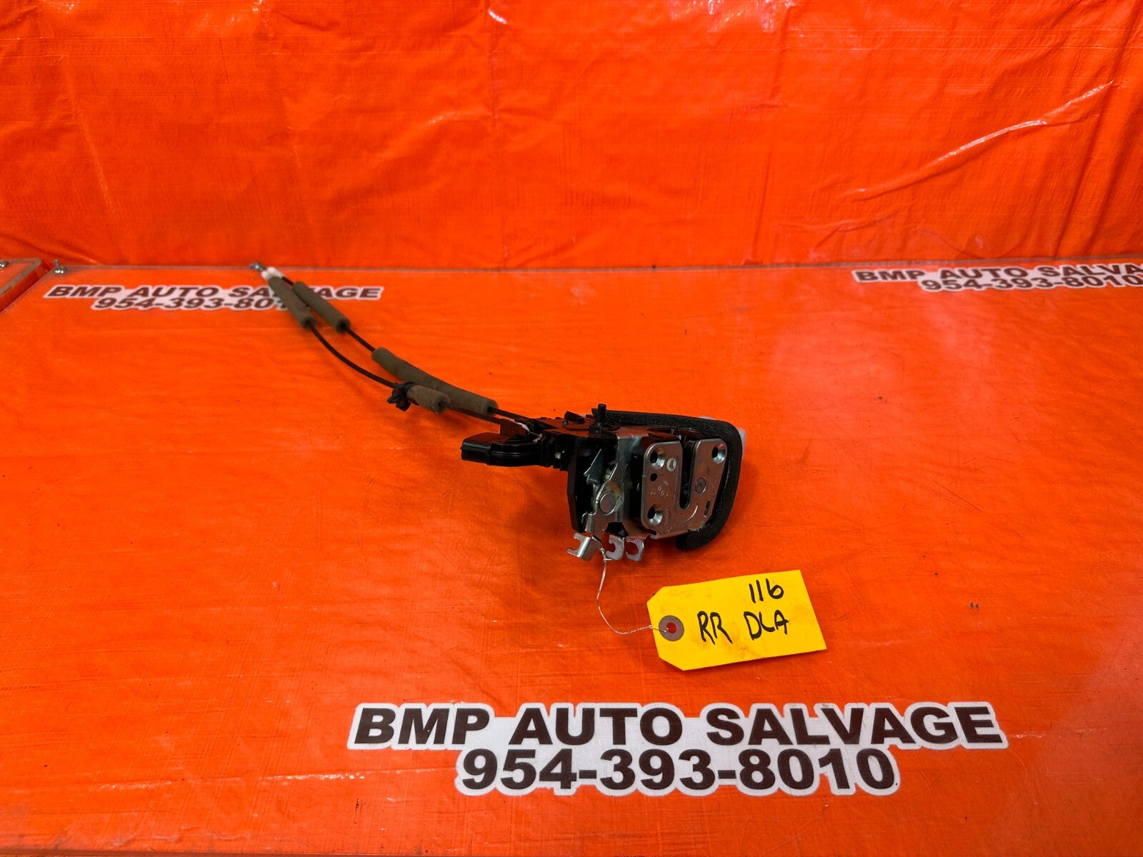 2010 10 INFINITI FX35 PASSENGER RIGHT REAR DOOR LOCK ACTUATOR   OEM #1160