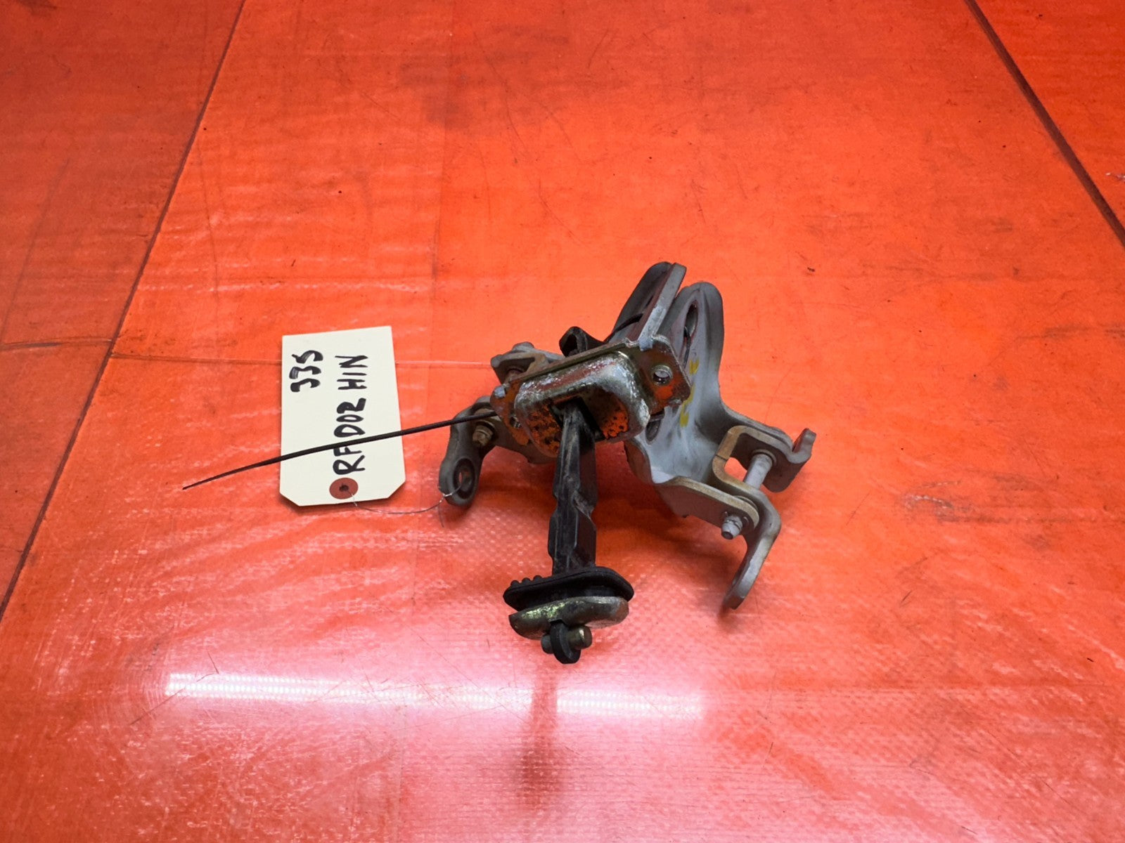 97 01 HONDA PRELUDE 2.2L PASSENGER RIGHT UPPER LOWER DOOR HINGES CHECKER OEM #334